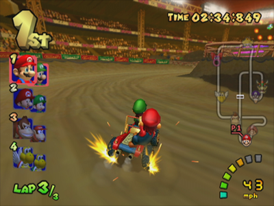 Gamecube Screenshot Mario Kart Double Dash