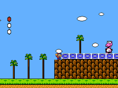 Nintendo NES Screenshot Super Mario Bros 2
