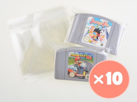10x Nintendo 64 Cart Bag
