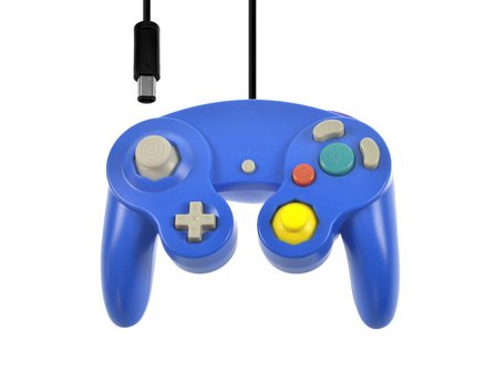 Nieuwe GameCube Controller Blue
