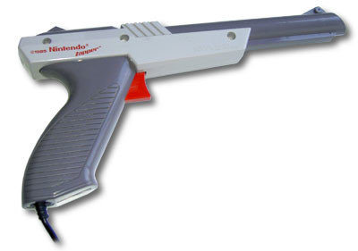 Zapper (Lightgun) - Nintendo NES - Grey