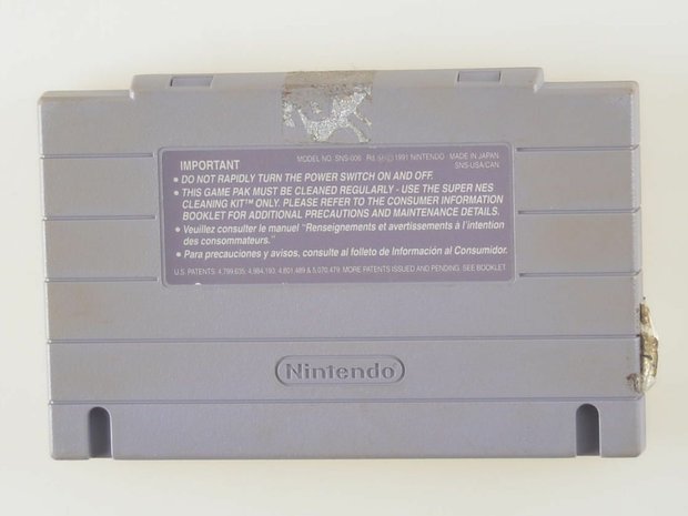 The Duel Test Drive II - Super Nintendo SNES (NTSC)