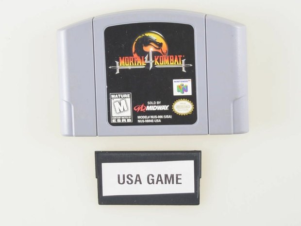 Mortal Kombat 4 - N64 - Outlet