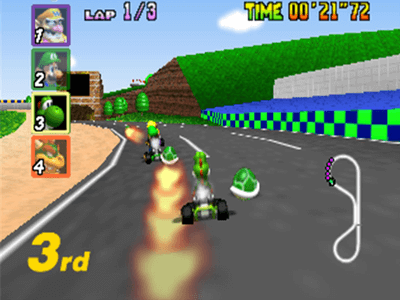 Nintendo 64 Screenshot Mario Kart 64