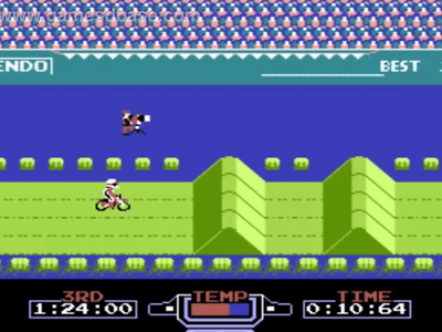 Super Nintendo SNES Screenshot Excitebike