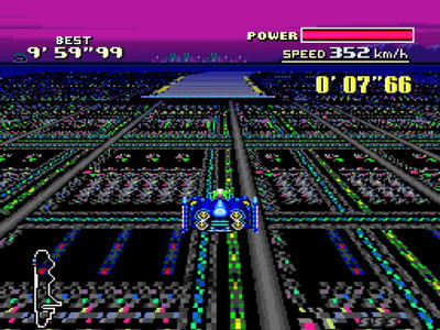 Super Nintendo SNES Screenshot F-Zero