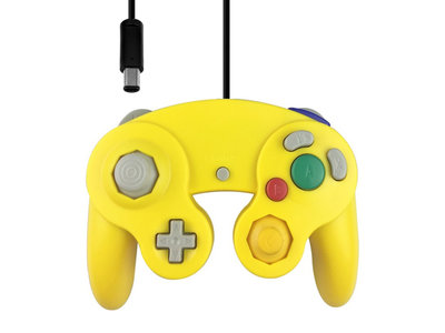 Nieuwe Gamecube Controller Yellow