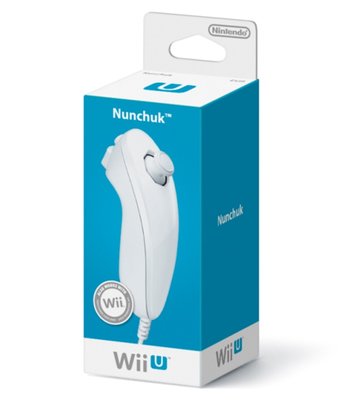 Wii U Nunchuck White [Complete]