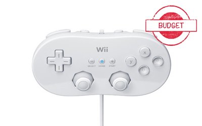 Nintendo Wii Classic Controller - White - Budget