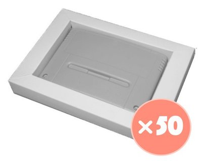 50x Super Nintendo Game Cartridge Inlay