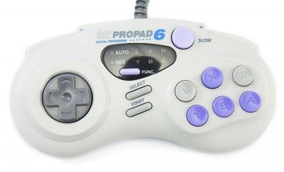 SN Pro Pad 6 Super Nintendo Controller