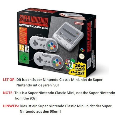 Super Nintendo Mini Classic Console [Complete]