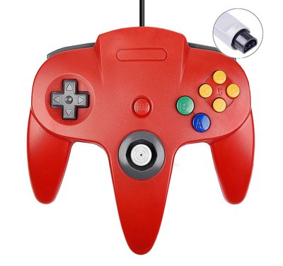 Nieuwe Nintendo 64 Controller Red