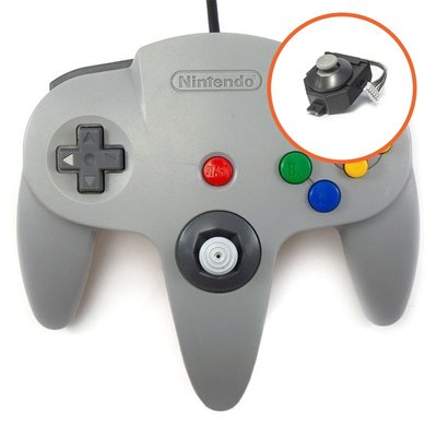 Originele Nintendo 64 Controller Grey - Gamecube Edition