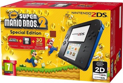 Nintendo 2DS - Super Mario Bros 2 Edition [Complete]
