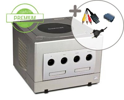 Nintendo Gamecube Console Silver - Premium