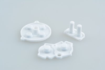 Gameboy Advance Rubber Pads - White