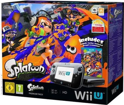 Wii U 32GB Splatoon Premium Pack [Complete]