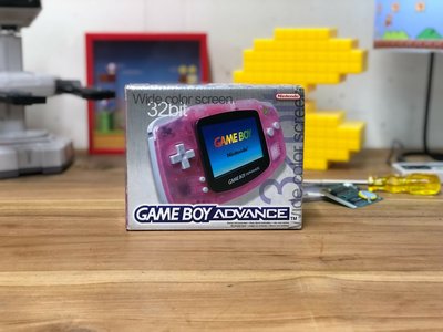 Gameboy Advance Transparent Pink [Boxed]