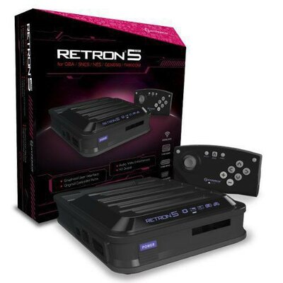 RetroN 5 Black Gaming Console (HDMI)