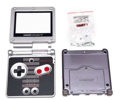 Game Boy Advance SP Shell NES Edition