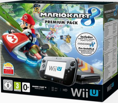 Wii U Console - 32GB - Mario Kart Pack [Complete]