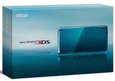 Nintendo 3DS Aqua Blue [Complete]