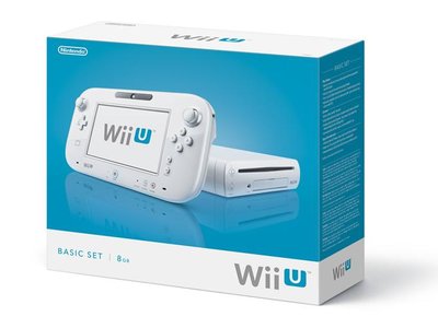 Wii U Console - 8GB - Basic Pack - White [Complete]