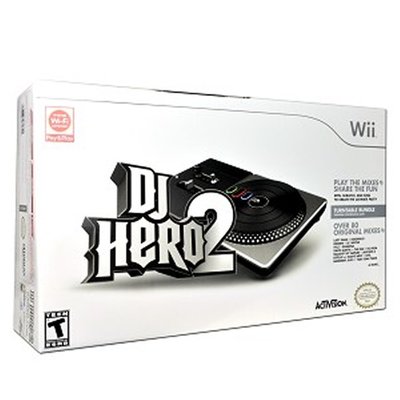 Dj Hero 2 Turntable + DJ Hero Game [Complete]