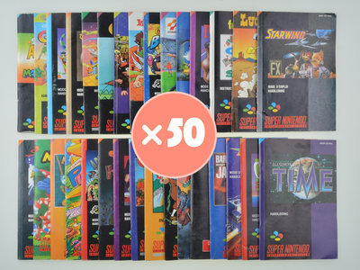 Mystery Manual Mix - Super Nintendo - 50x