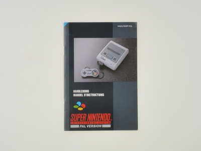Super Nintendo Console Manual