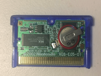GBA Game Batterij