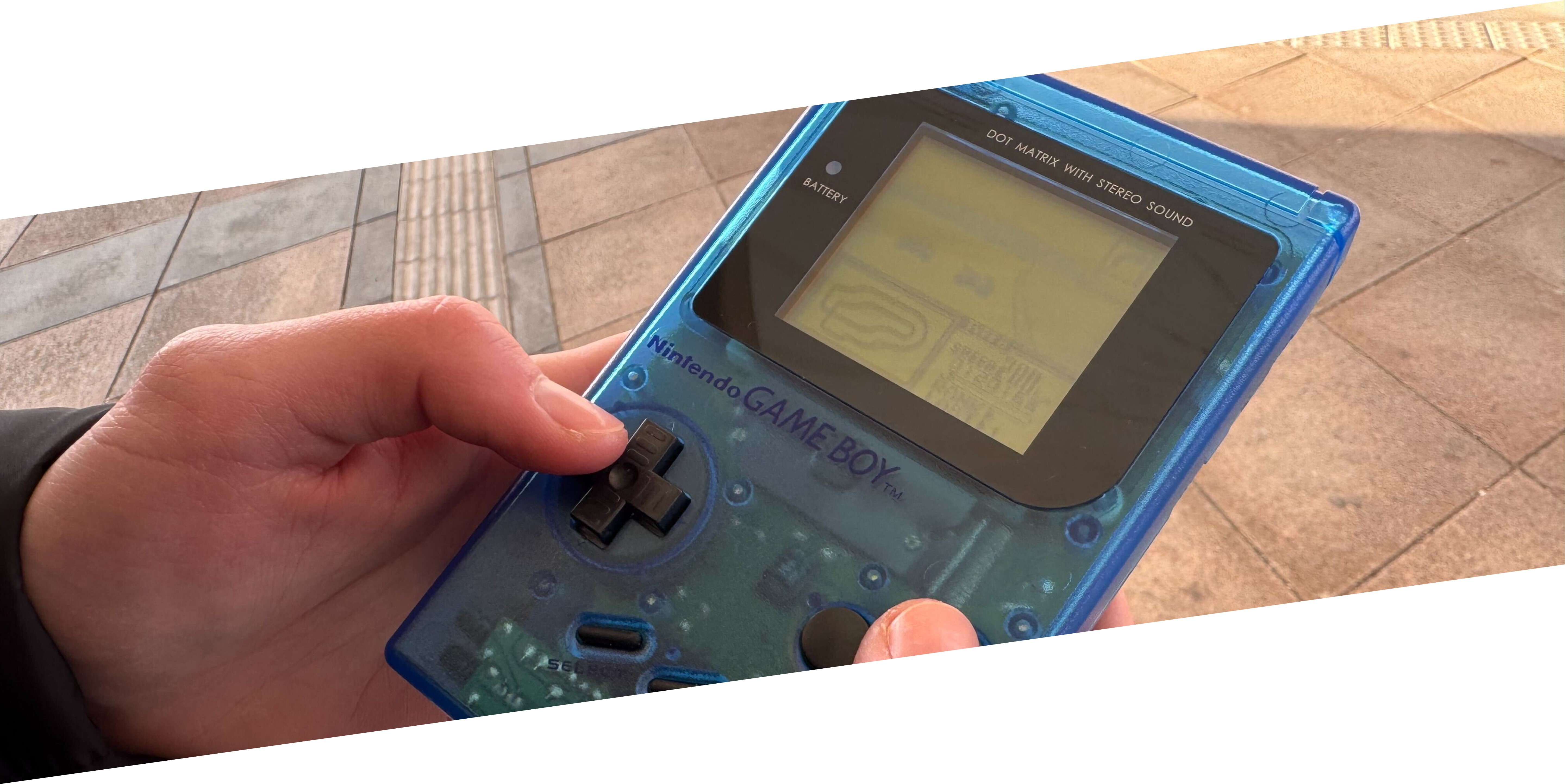 Gameboy Classic Blueberry