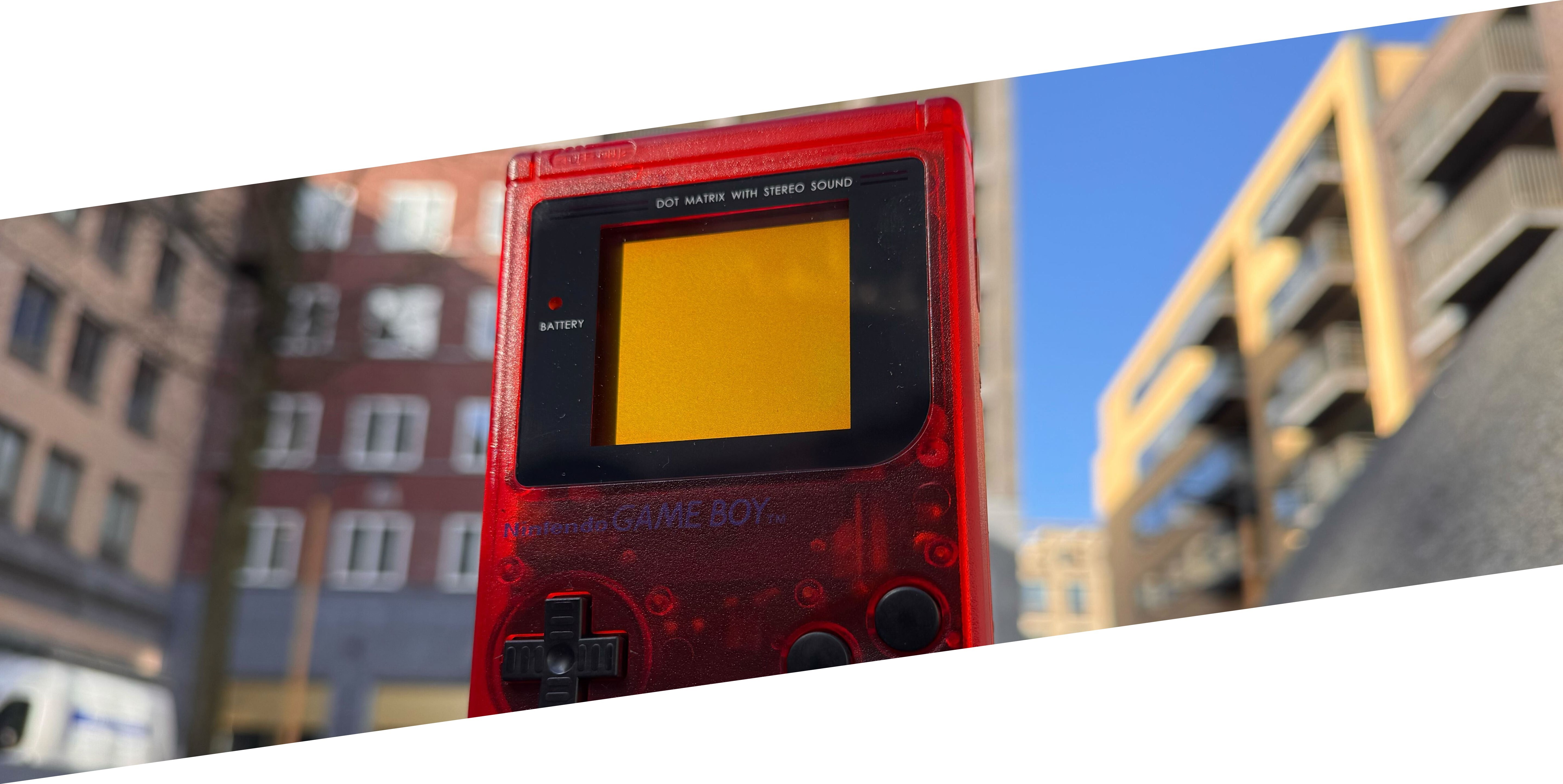 Gameboy Classic Cherry Red