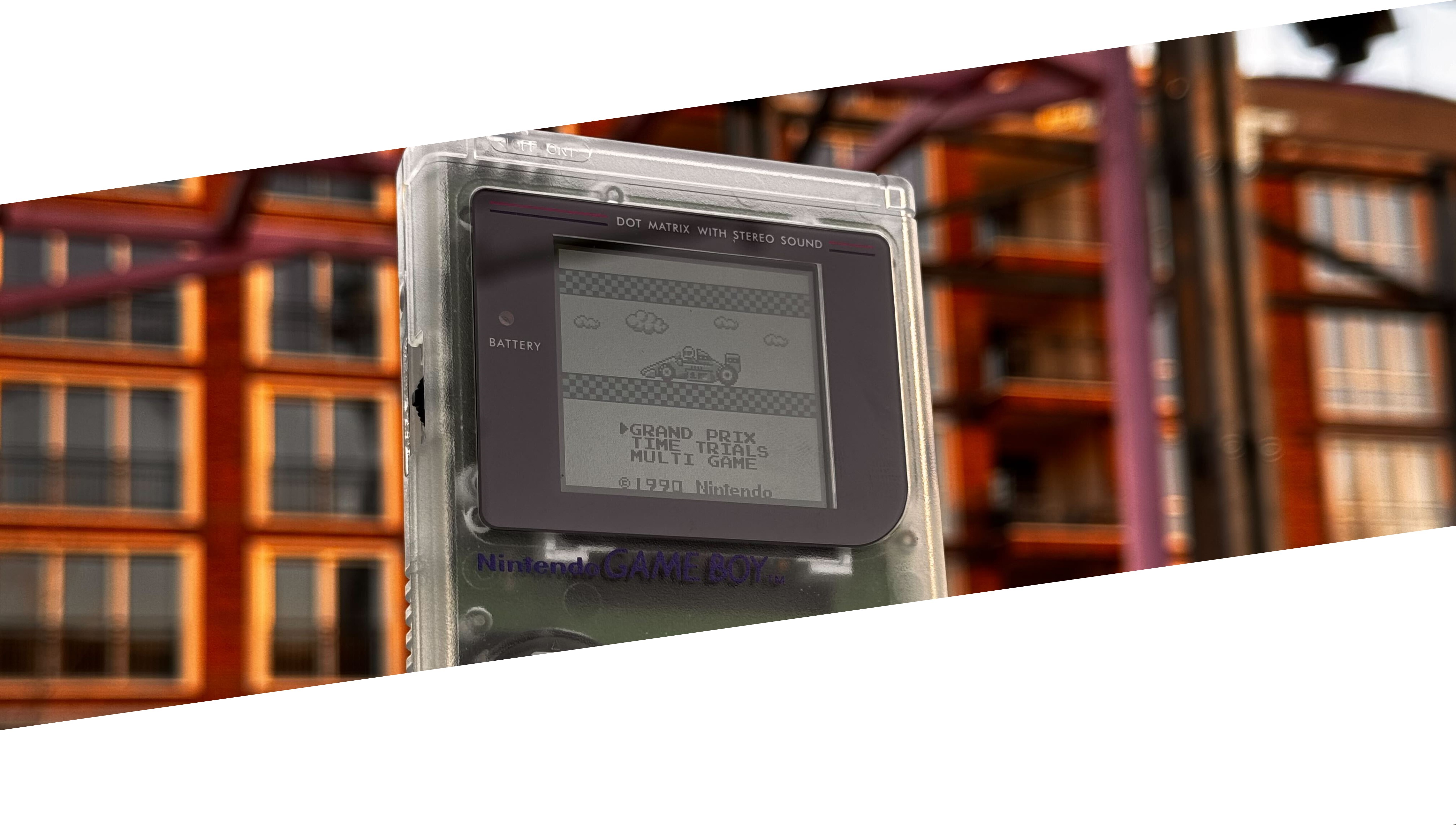 Gameboy Classic IPS Transparent Edition