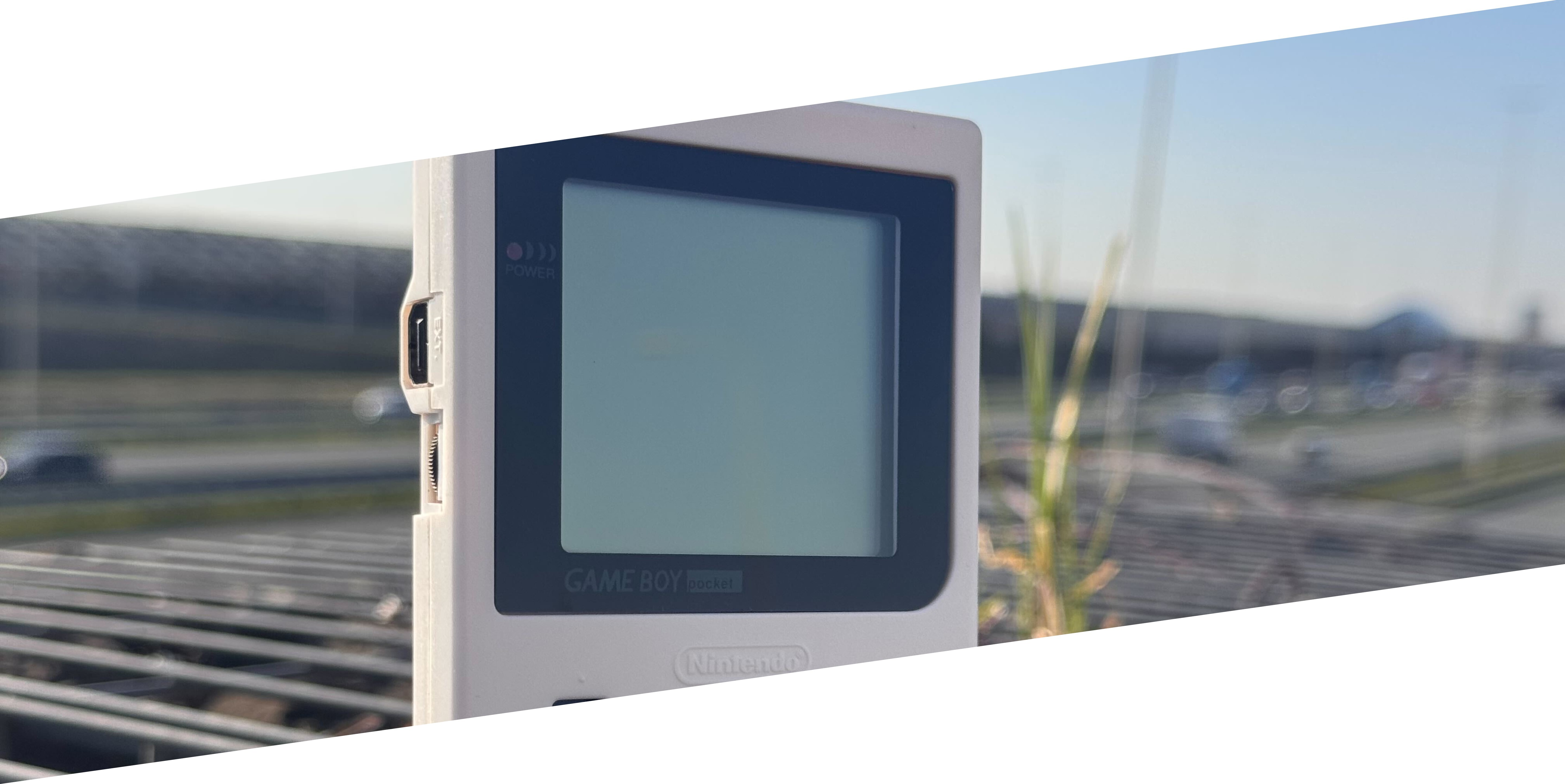 Gameboy Pocket White/Black