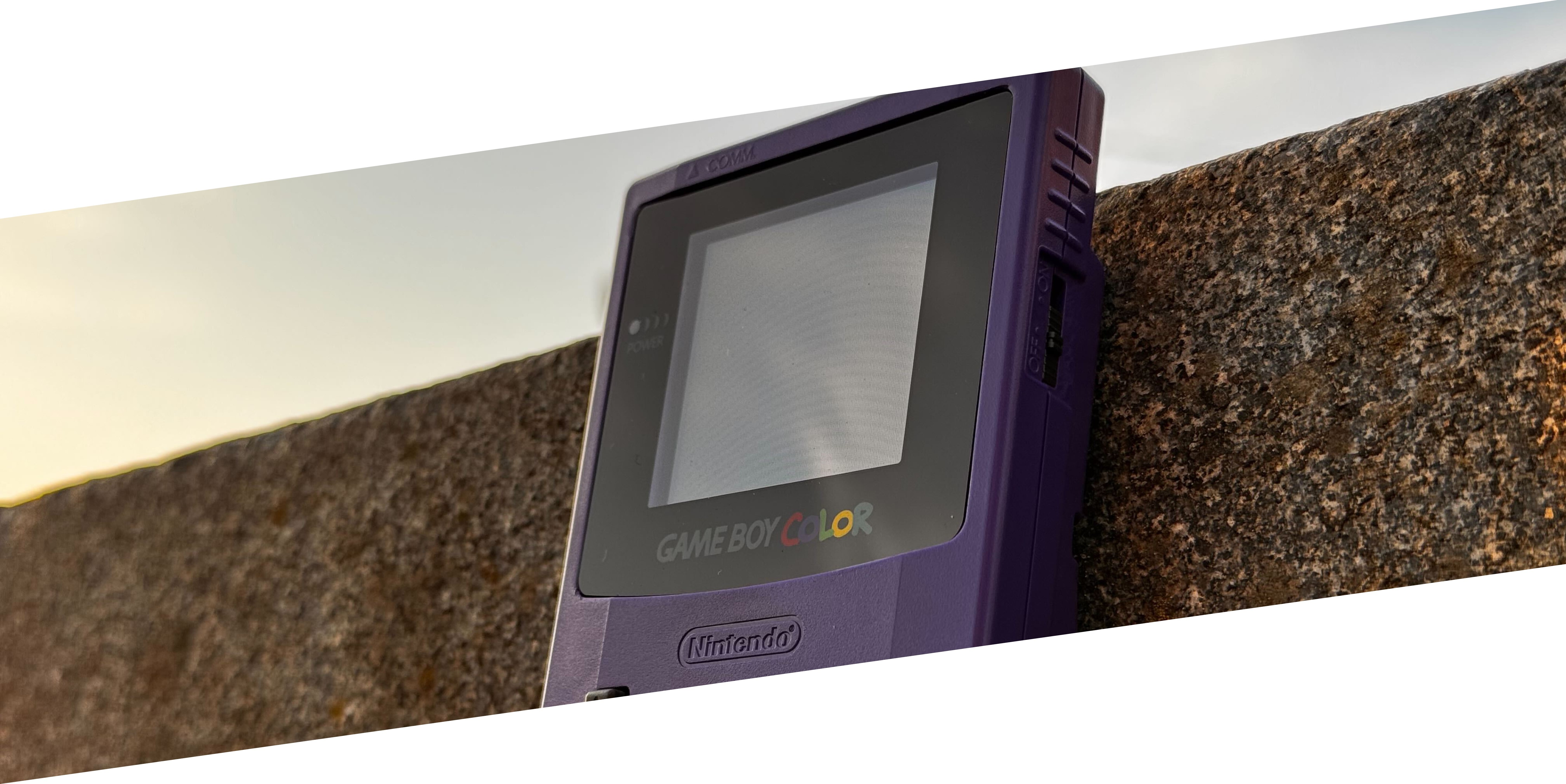 Gameboy Color Purple