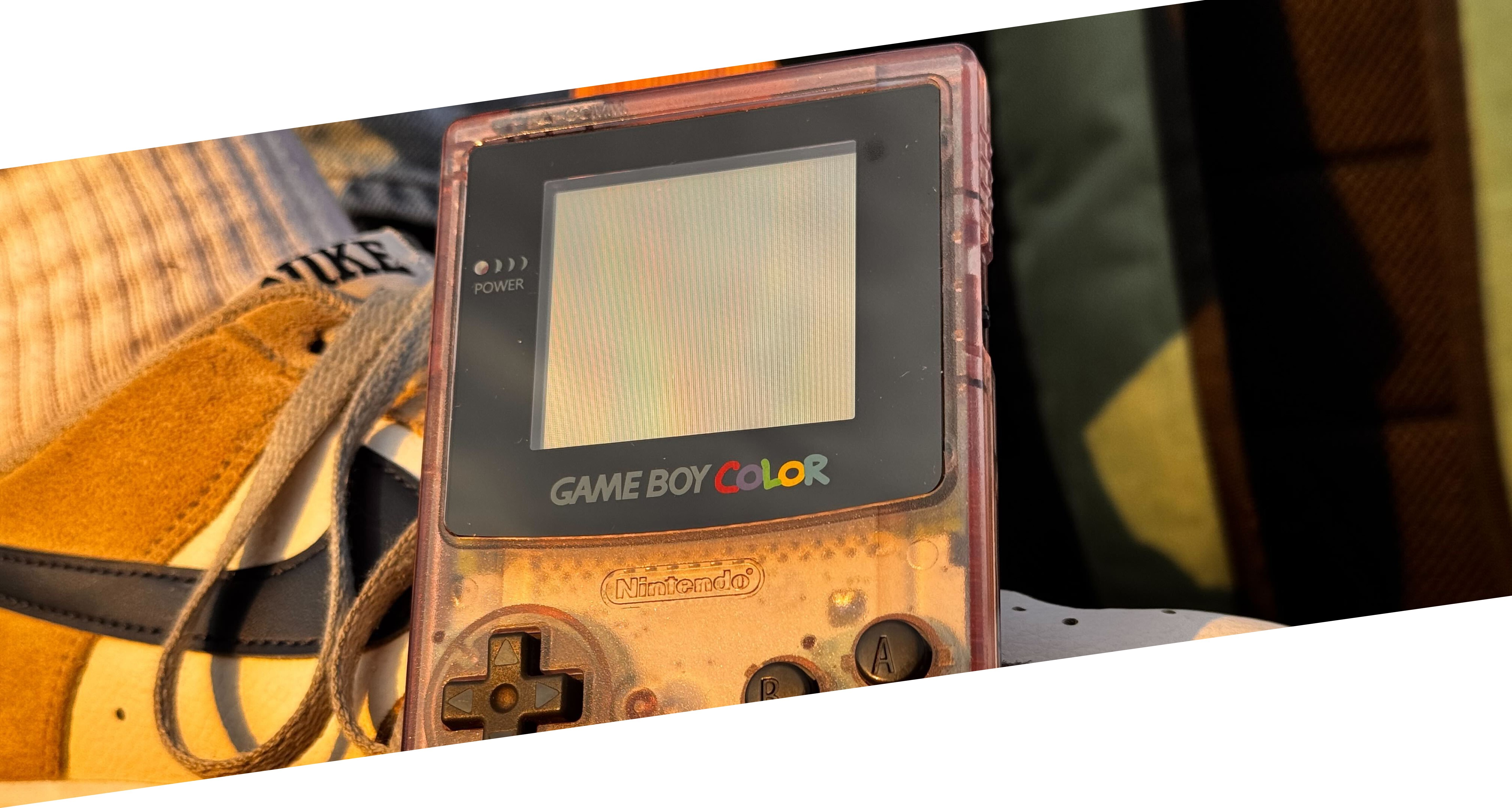 Gameboy Color Transparent Purple