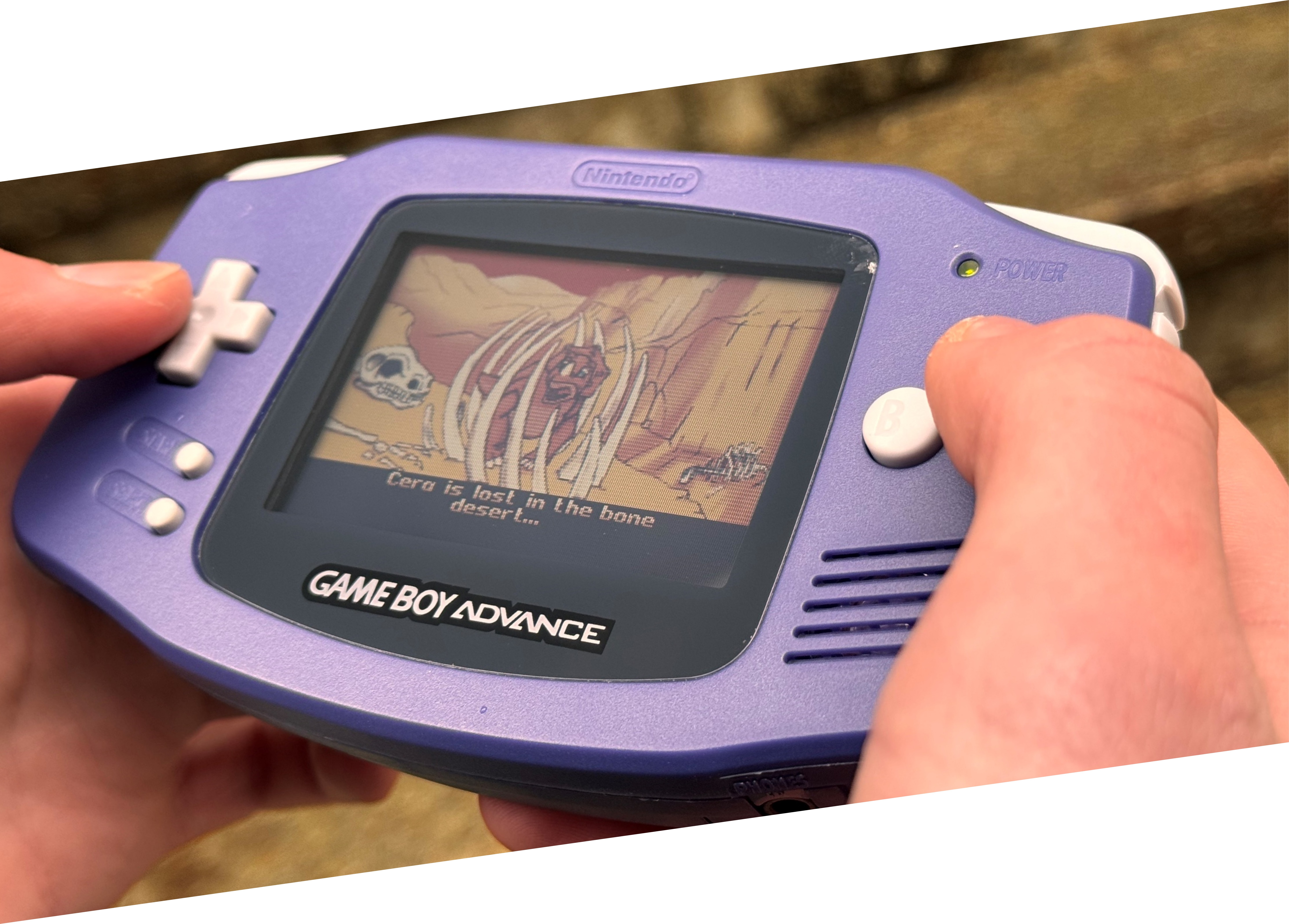 Gameboy Advance Purple