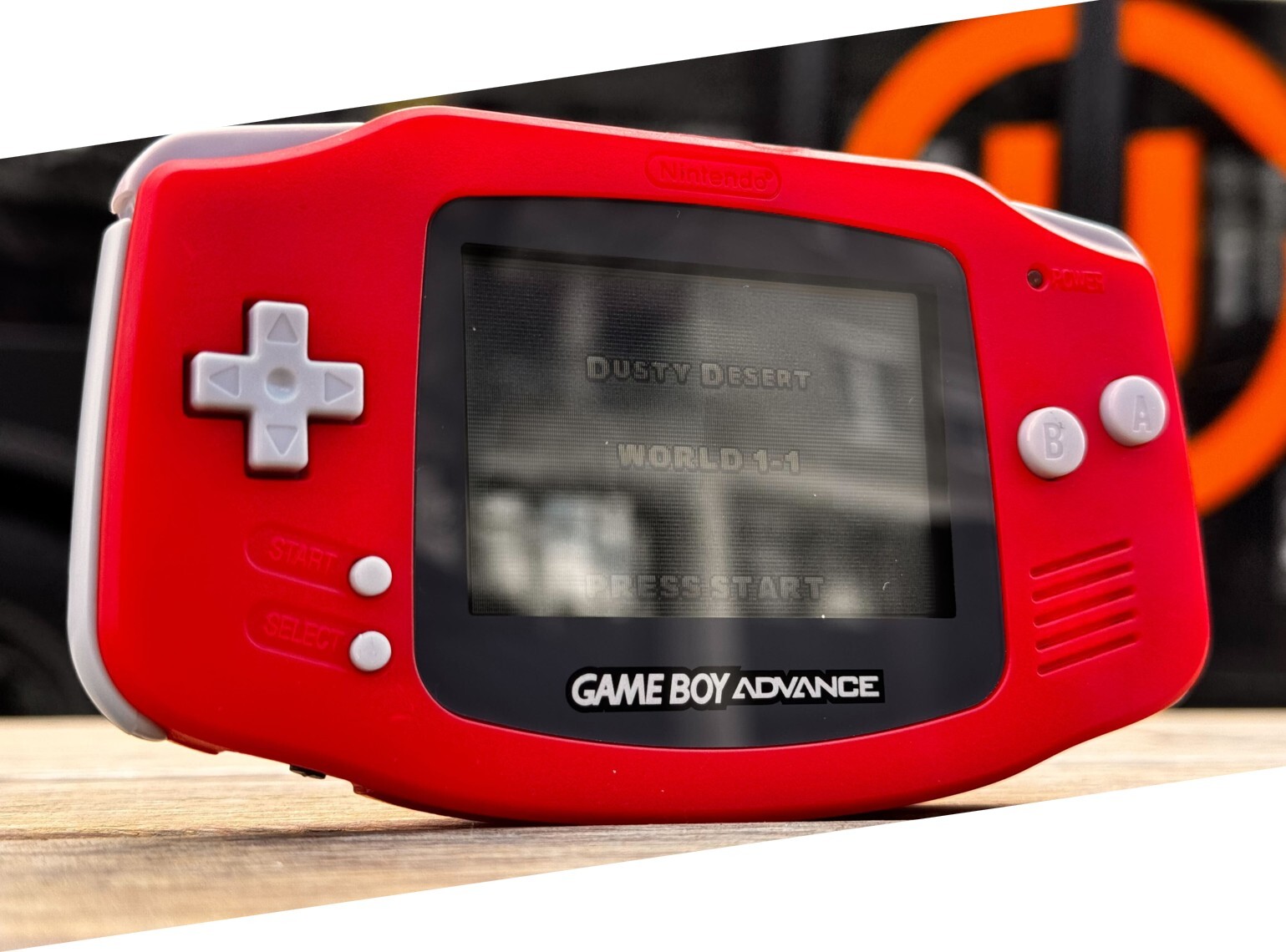 Gameboy Advance Red