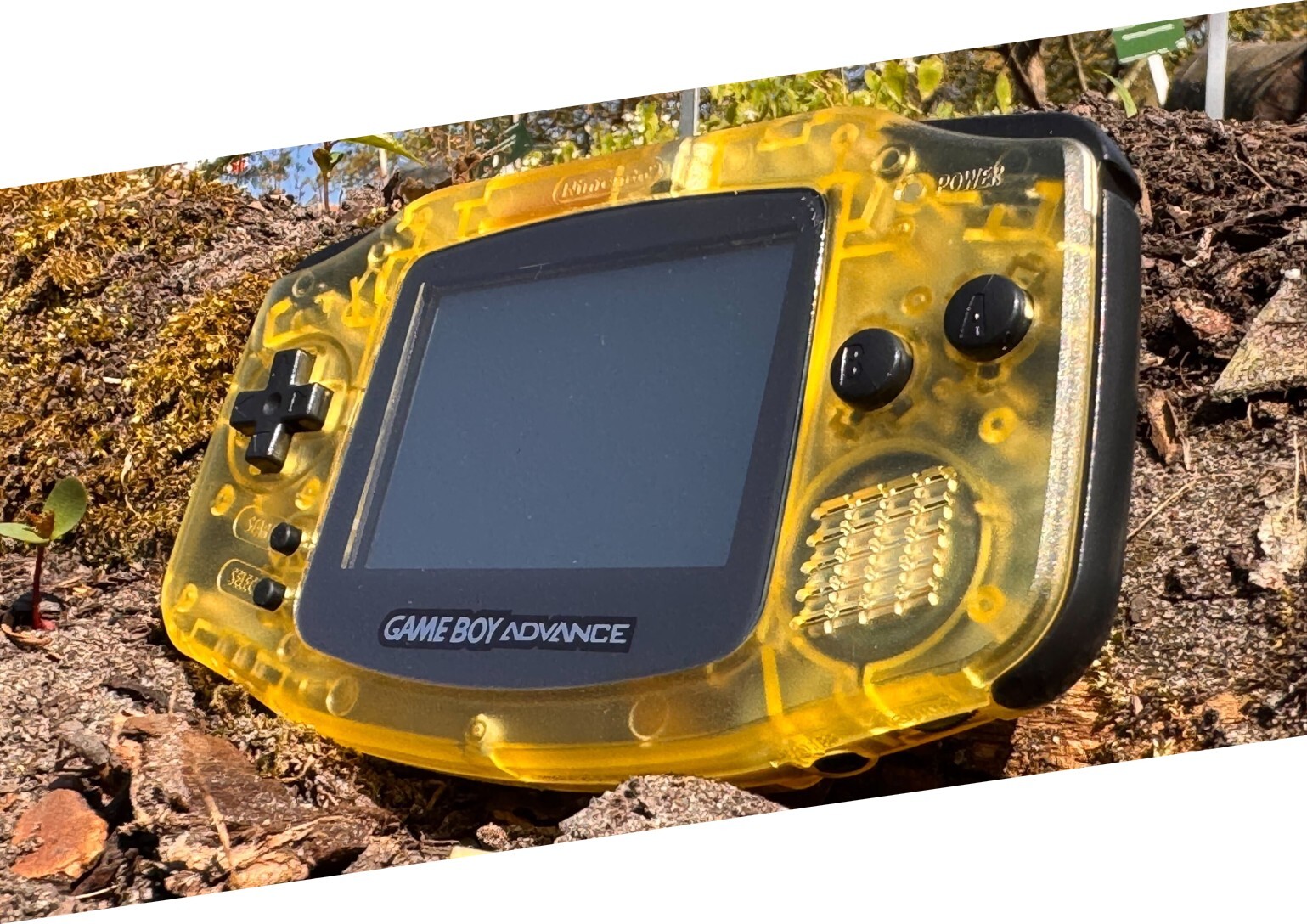 Gameboy Advance Clear Yellow