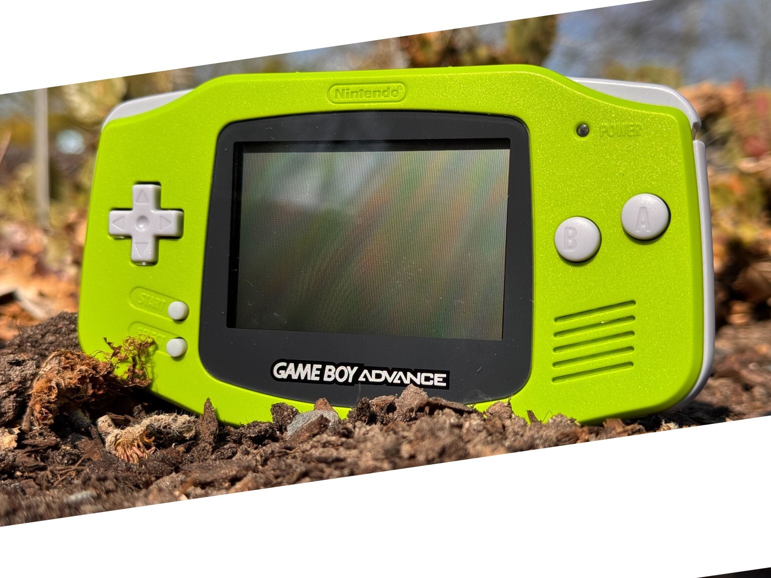 Gameboy Advance Green