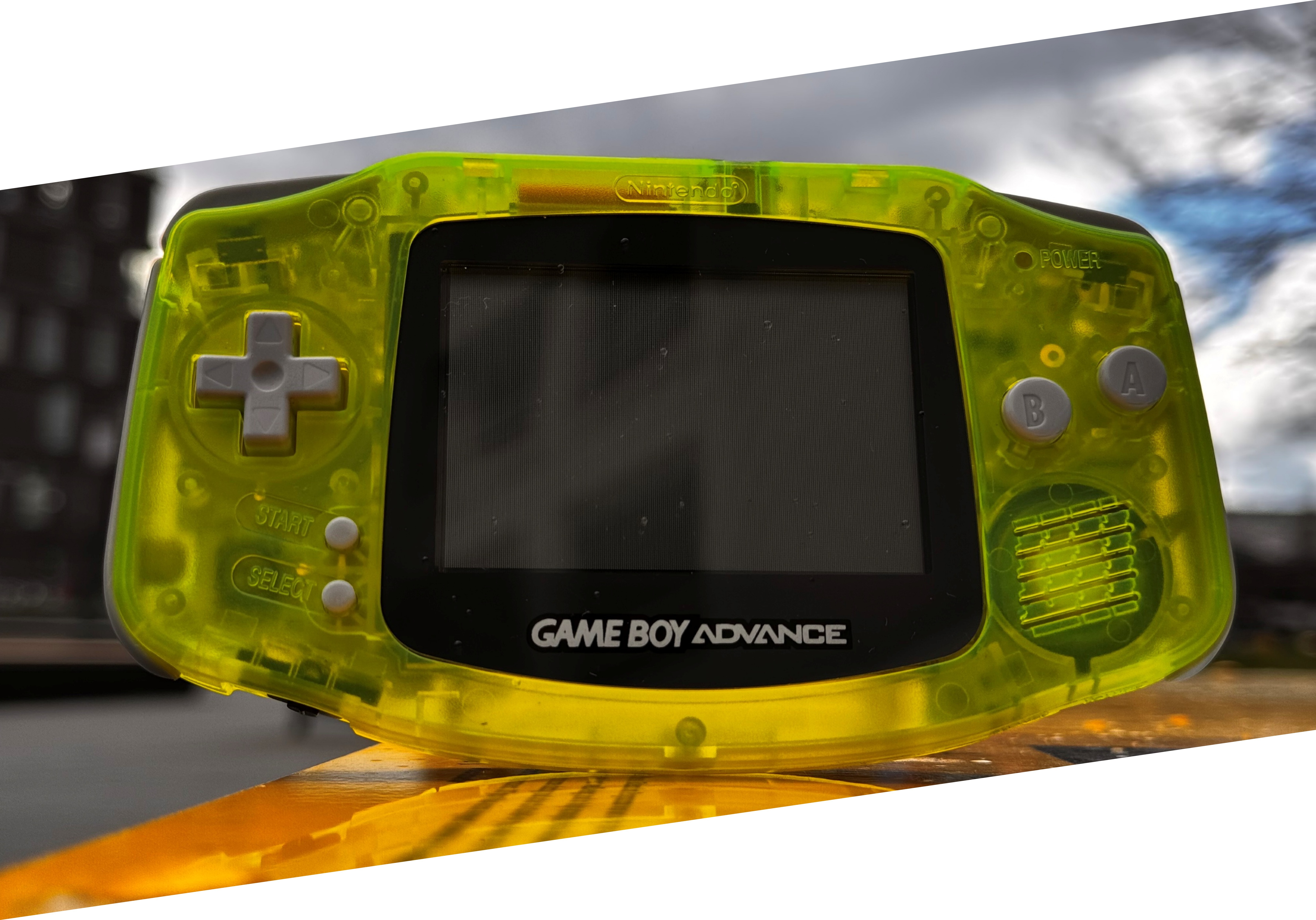 Gameboy Advance Acid Green