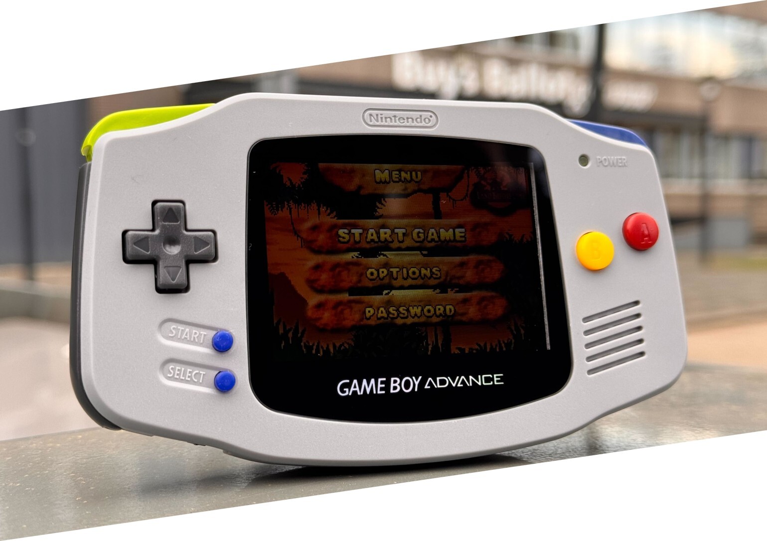 Gameboy Advance Limited SNES Edition + IPS V2 Backlight Mod