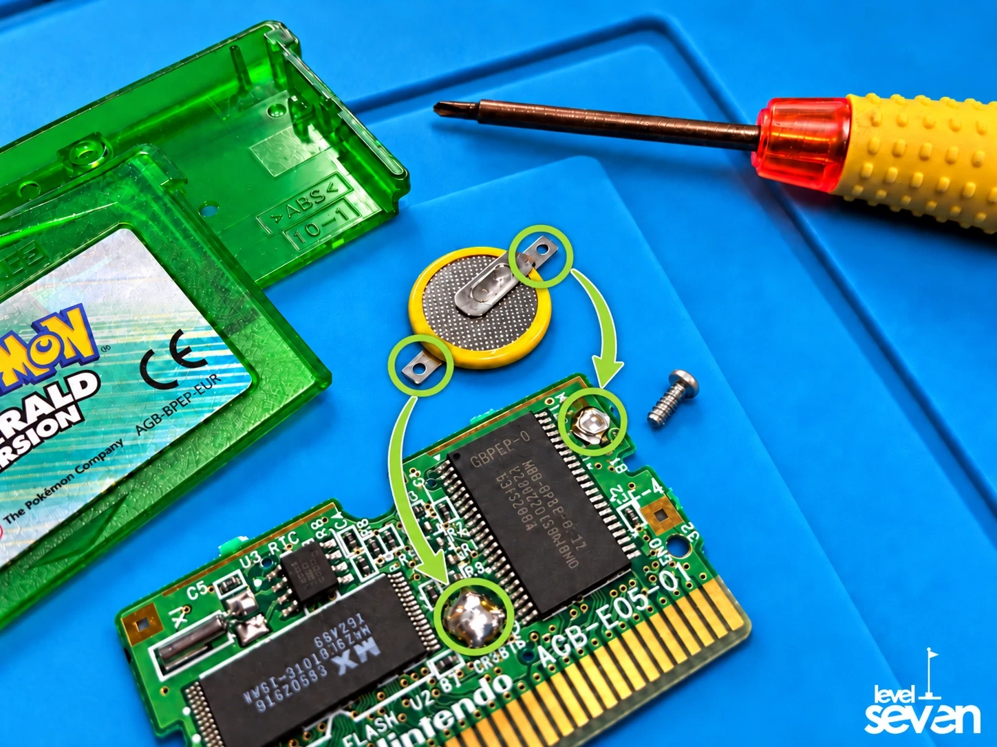 Game Boy Pokemon Save Batterij CR1616