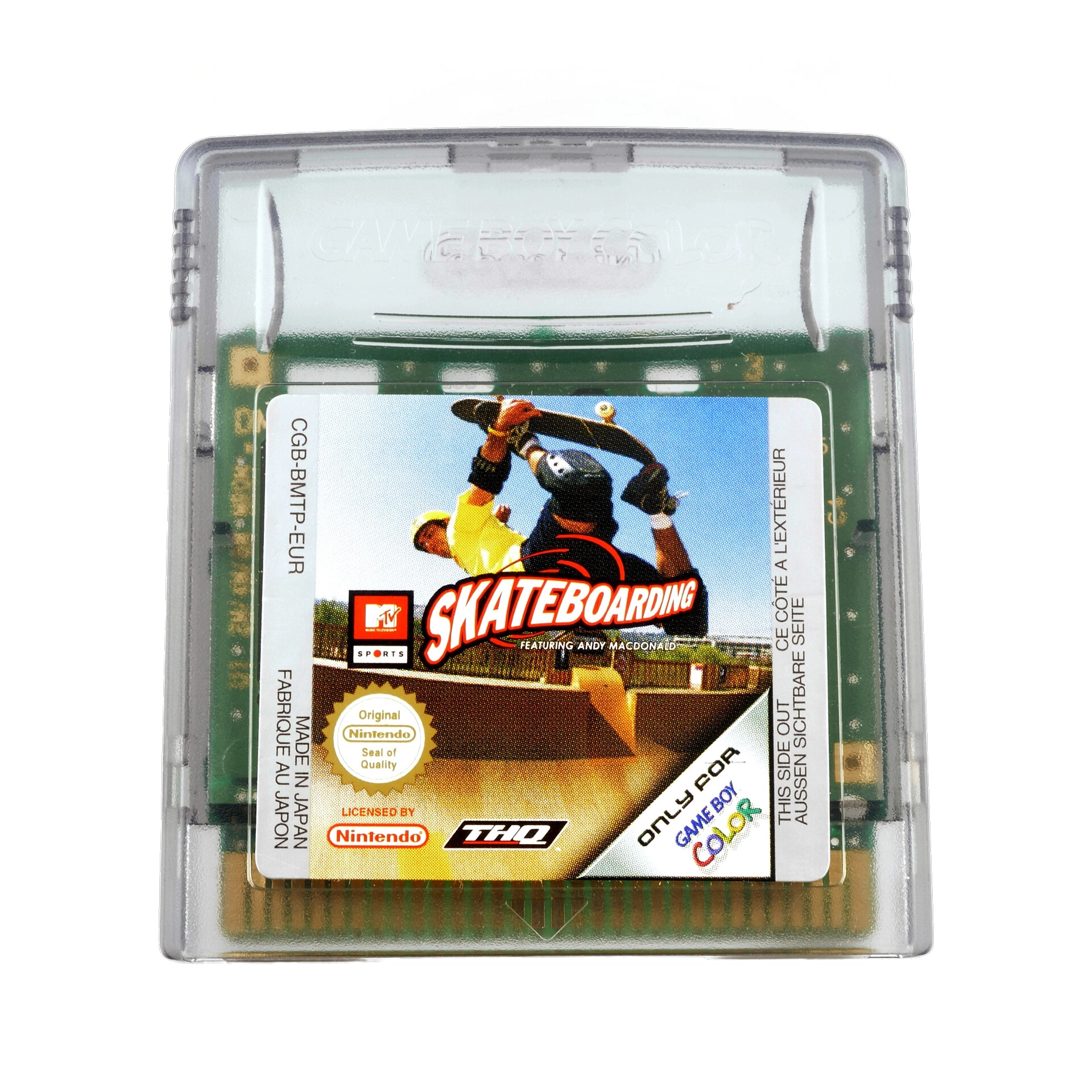 MTV Sports Skateboarding - Gameboy Color Games