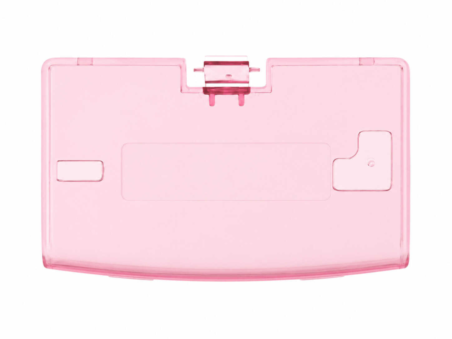 Game Boy Advance Battery Cover - Transparent Pink
