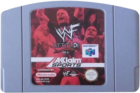 WWF Attitude - Nintendo 64 Games