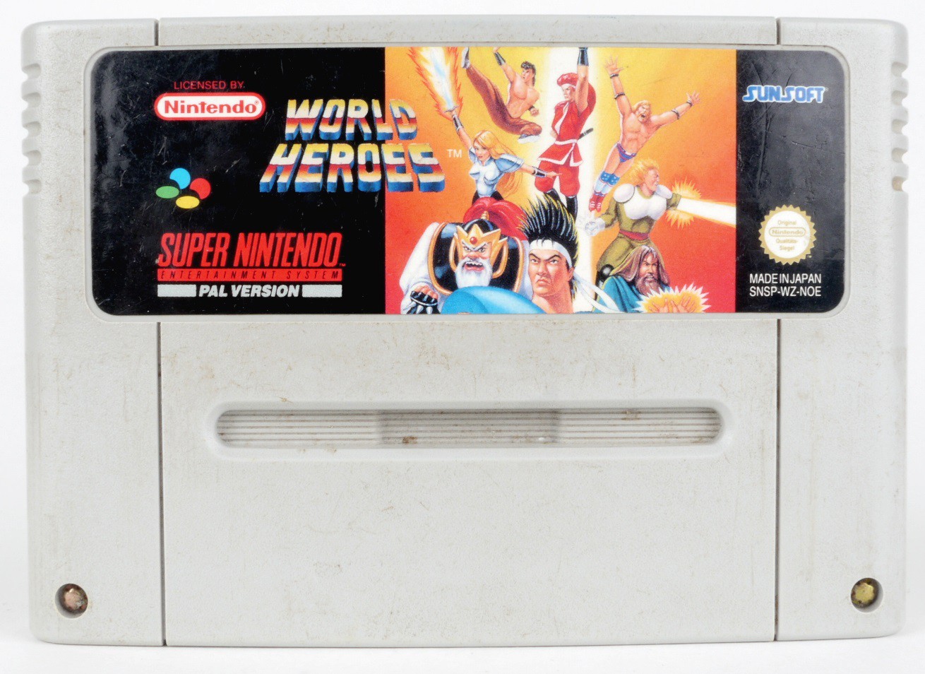World Heroes - Super Nintendo Games