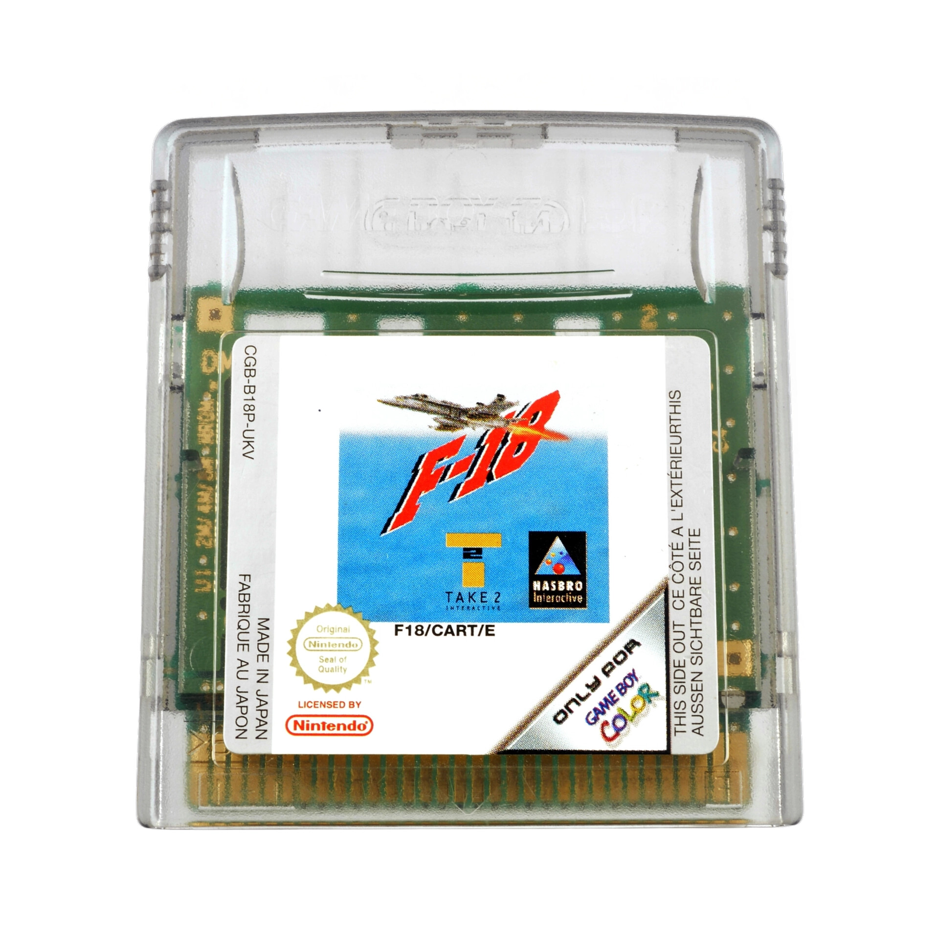 F-18 Thunder Strike - Gameboy Color Games
